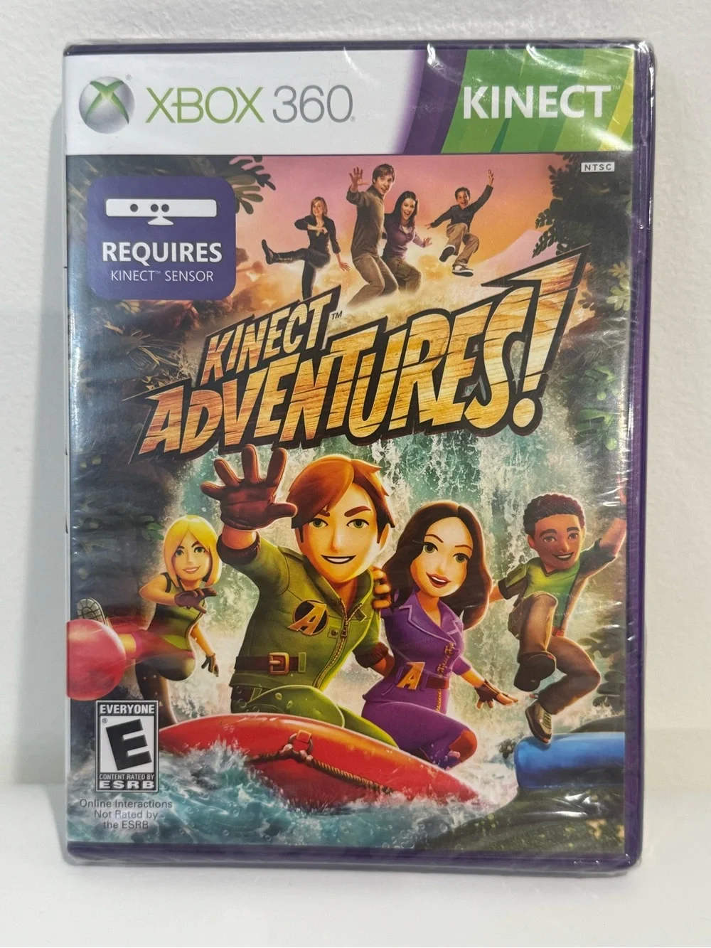 Sealed Xbox 360 Kinect Adventures! Game